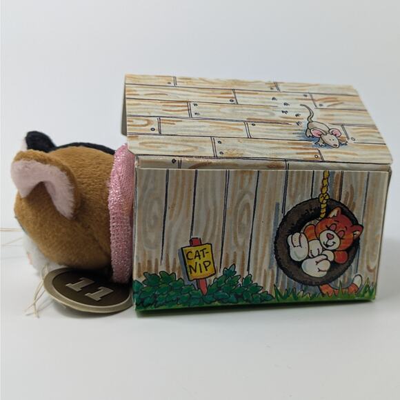Pound Purrries Puppies 1998 Mary Meyer Mini Kitty Cat Plush 11/12 Calico Bandana - Picture 2 of 11